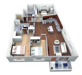 Floor Plan  Unit 3b lighthouse loft