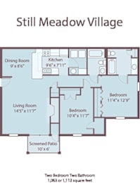  Floor Plan THE BROOKSHIRE