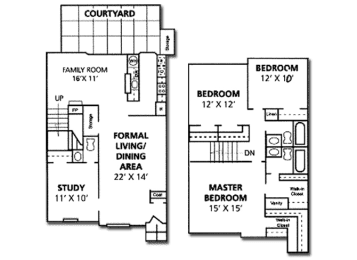Le Montreaux Concierge Community Palacio floor plan at Le Montreaux A Concierge Community, Austin, 78759