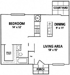Le Montreaux Concierge Community Corsica floor plan at Le Montreaux A Concierge Community, Texas
