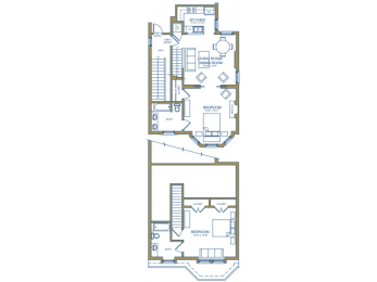 2 bedroom plan
