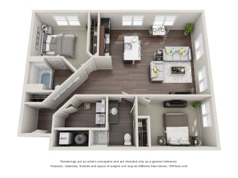  Floor Plan Walnut