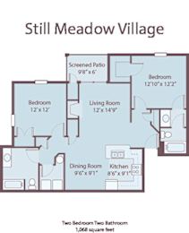  Floor Plan THE BUTTONWOOD
