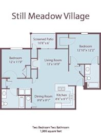  Floor Plan THE SANDPIPER