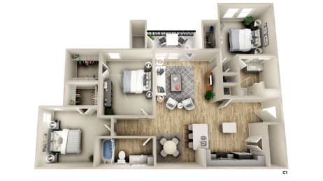 Floor Plan C1-Shelby