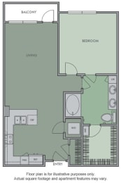 E Floor Plan at Olympic by Windsor