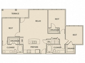  Floor Plan C1