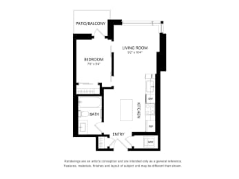 Fifteen15 One Bedroom