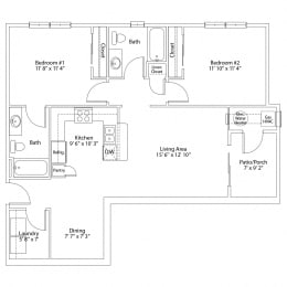  Floor Plan The Brook A