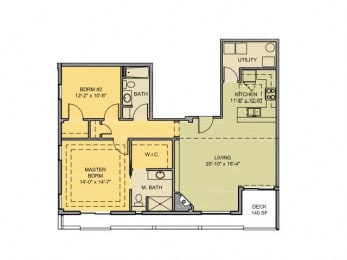  Floor Plan RESIDENCE FOUR