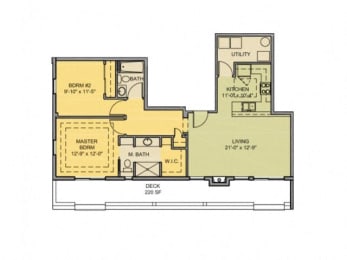  Floor Plan RESIDENCE ONE