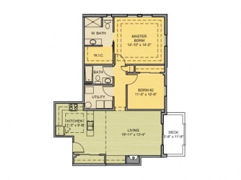  Floor Plan RESIDENCE THREE