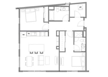 Floor Plan at Allez, Washington, 98052