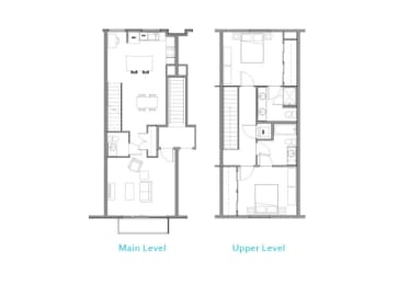 Floor Plan at Allez, Washington, 98052