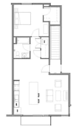 Floor Plan at Allez, Washington