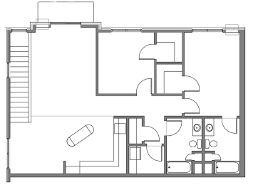 2 bed 2 bath A floor plan at Stonebridge Villas Apartments, Minot, ND, 58703