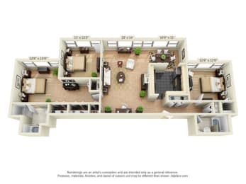  Floor Plan Worthington