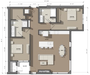  Floor Plan 2G