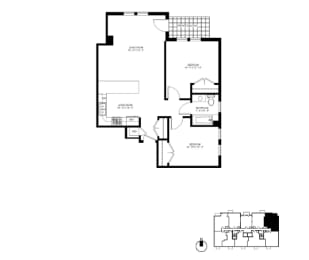  Floor Plan Floor Plan Type 2bE