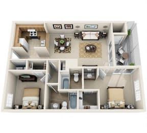 LAURELOAK Floor Plan at Audubon Oaks, Florida, 33809
