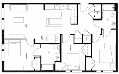 Metro Heights at Mondowmin offers spacious 3-bedroom homes with modern open floor plans, in-home washer and dryer, and stylish finishes throughout.