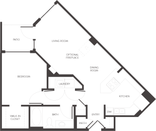 Denver, CO City House Apartments 1 bedroom 1 bath