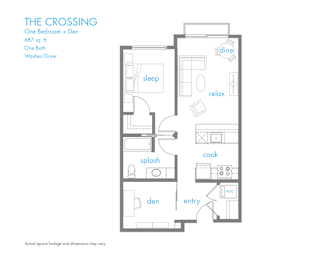  Floor Plan The Crossing