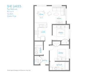  Floor Plan The Lakes
