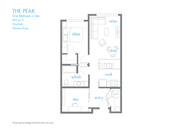  Floor Plan The Peak