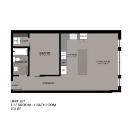  Floor Plan 207