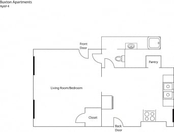 Buxton 4 Floor Plan at Cincinnati Premier Living*, Cincinnati, 45213