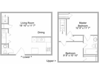 Floor Plan  900 west floor plan