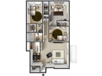 Floor Plan  sunflower floorplan