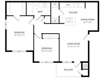 Legends at River Oaks Floorplan,  Weidner Real Estate Properties