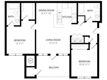 Legends at River Oaks Floorplan,  Dean Weidner Investments