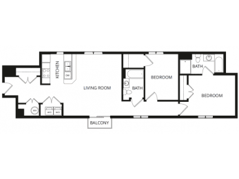  Floor Plan 2X2E