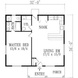 Stunning one bedroom layout