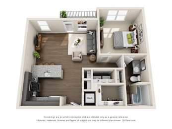 Floor plan at Viridian,San Antonio,Texas