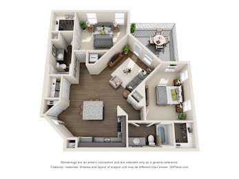 Floor plan at Viridian,San Antonio,Texas