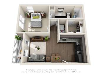 Floor plan at Viridian,San Antonio,Texas