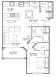  Floor Plan 1A