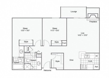  Floor Plan sharpe