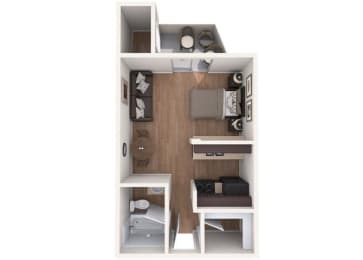 S1 Floor Plan at Glen Brae, Glendale, AZ, 85301