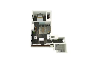 05A Floor Plan at 73 East Lake, Illinois, 60601