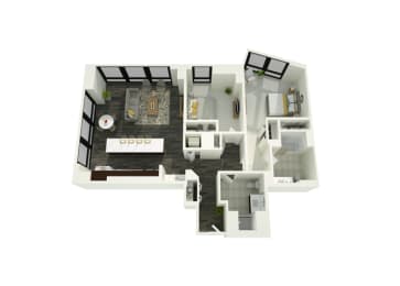 09bA Floor Plan at 73 East Lake, Illinois, 60601