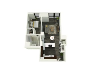 10bA Floor Plan at 73 East Lake, Chicago, Illinois
