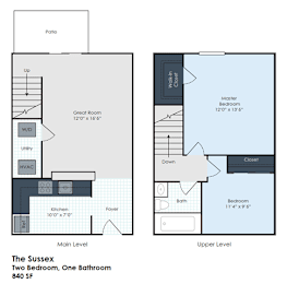  Floor Plan The-Sussex