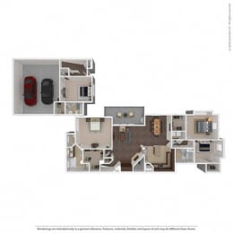 1910 Square-Foot Equinox Floor Plan at Orion McKinney, McKinney, Texas