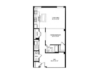 Floor Plan  Apartment in Richmond VA