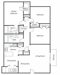  Floor Plan Van Buren